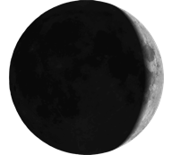 Moon on Shukla Paksha Dwitiya