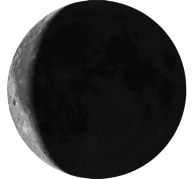 Moon on Krishna Paksha Dwadashi