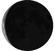 Moon on Krishna Paksha Trayodashi